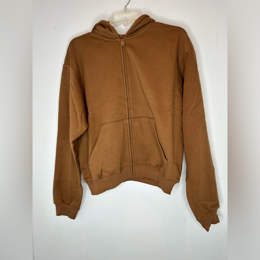 SKIMS bison Hoodie Jacket small - Picture 4 of 6
